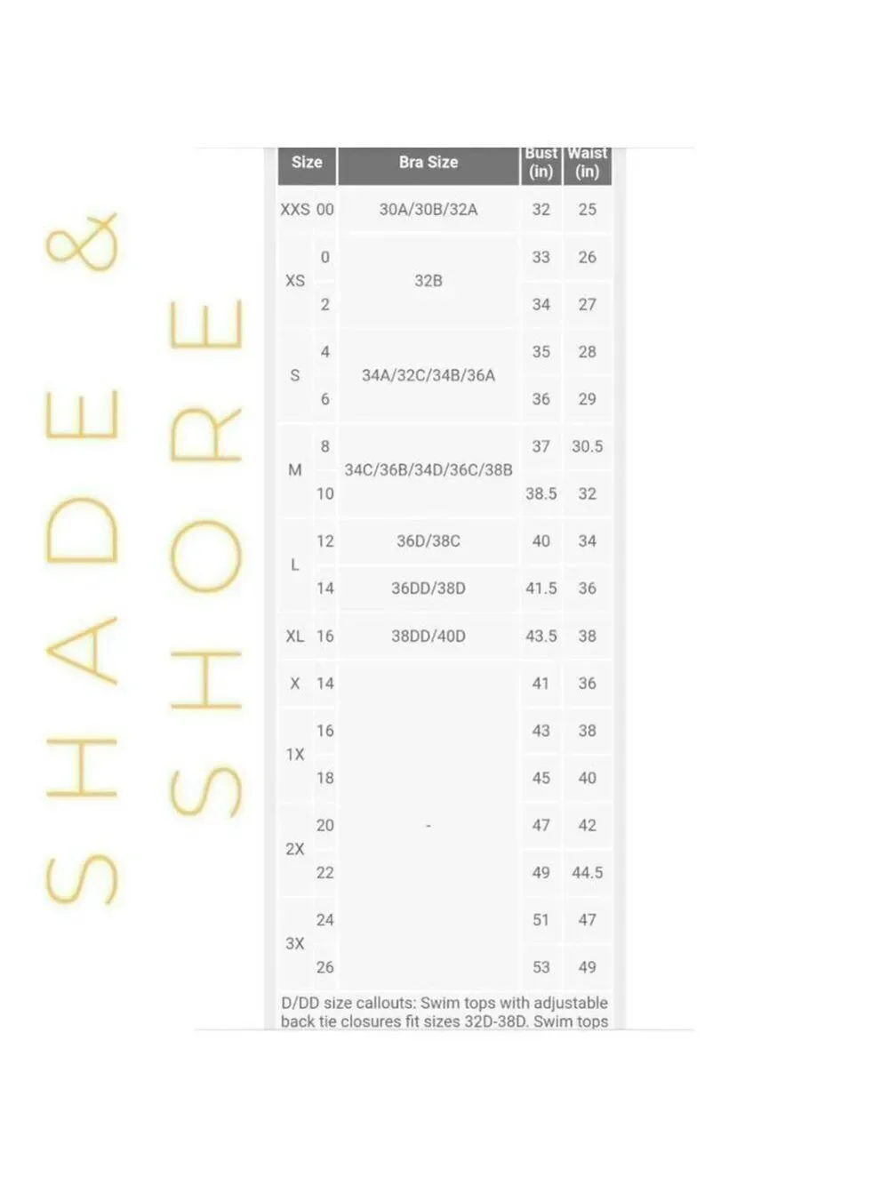 Shade & Shore Underwired Bikini Top 34D